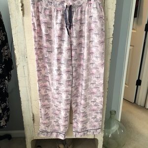 Victorias Secret Cozy Gift Print  Lounge Pants